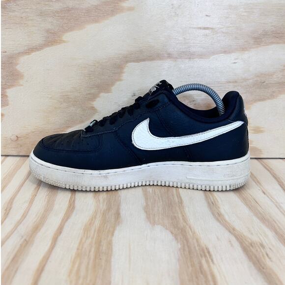 Nike - Air Force 1 '07 PRM Zip- Sneakers - Black - Men's - 8 - CW6558-001 - Picture 4 of 9